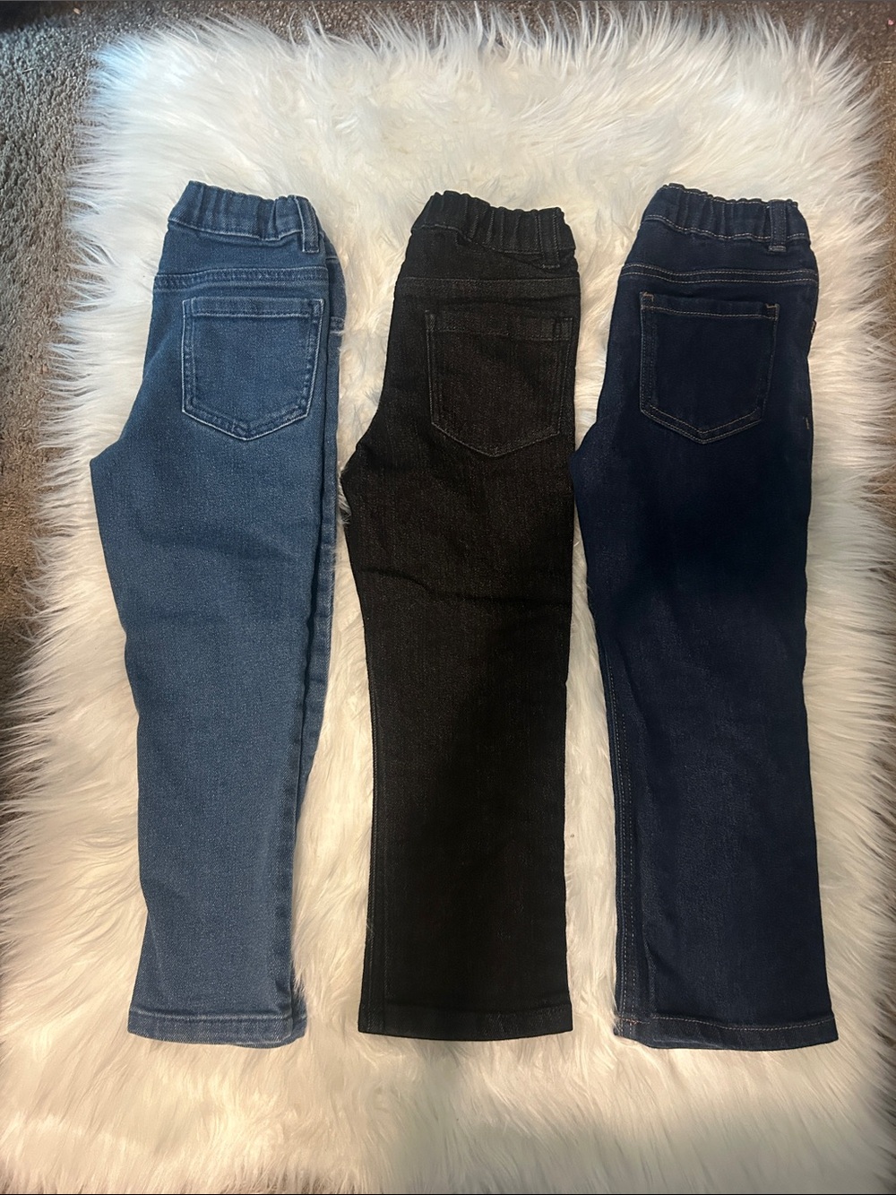 Set of 3 garanimal boy jeans size 5t